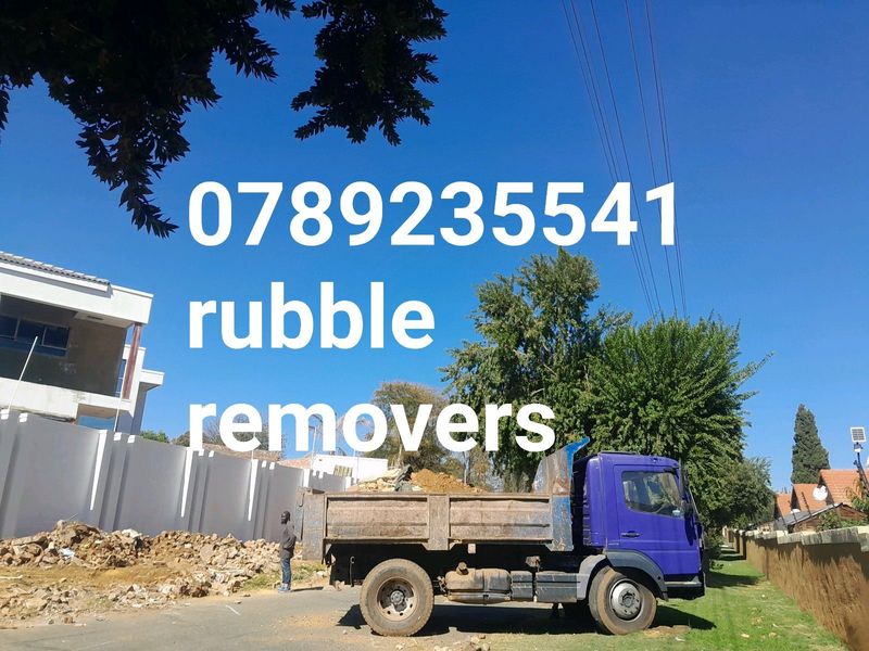 Rubble removals on best rates
