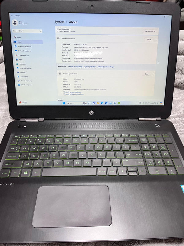 HP Gaming Laptop i5