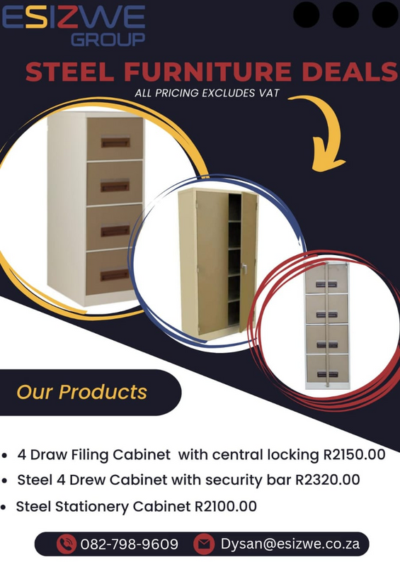 STEEL FILING CABINETS