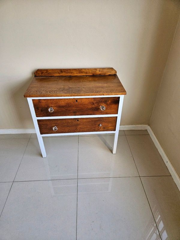 Vintage 2 drawer dressing table