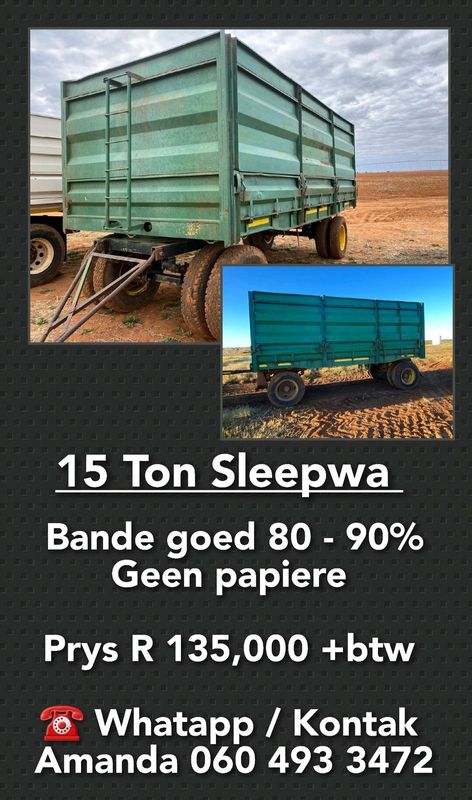 15 Ton Sleepwa