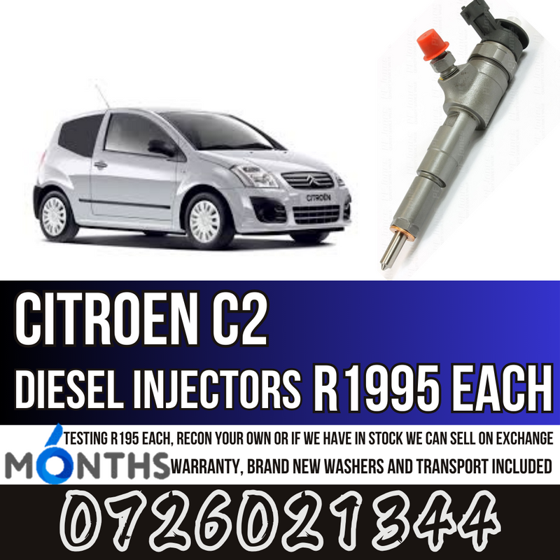 Citroen C2 diesel injectors for sale