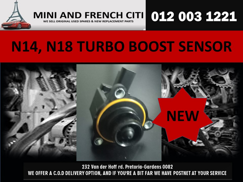 Mini Cooper N14 N18 Turbo Boost Sensor