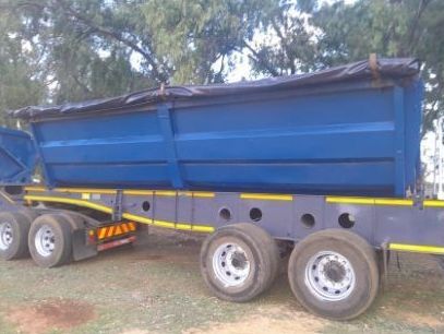 2010 Afrit 45 Cube Side Tipper For Sale