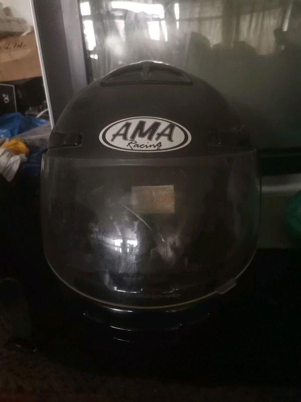 AMA RacingMotorcycle Helmet Size Medium