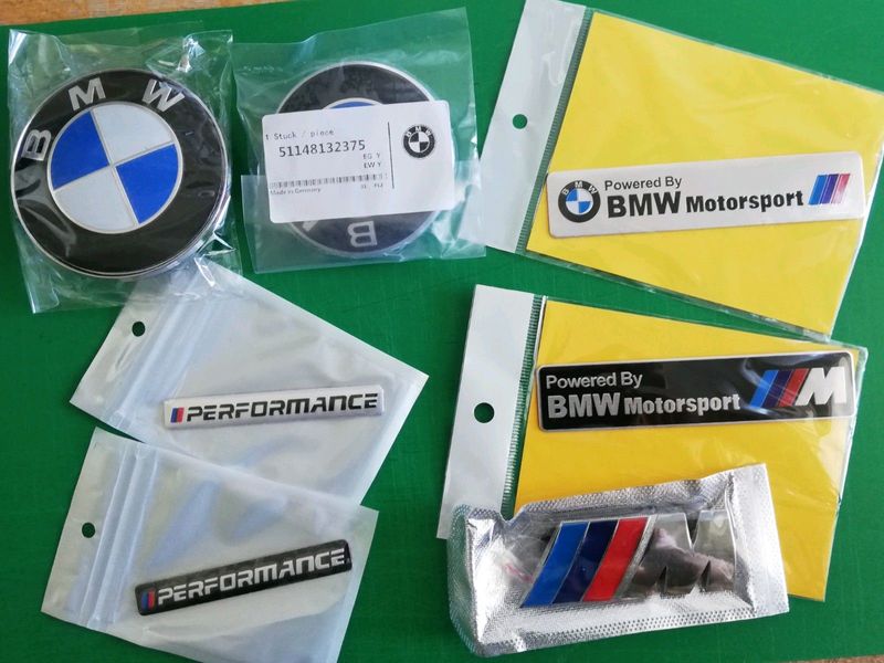 BMW Emblems badges decals graphics stickers