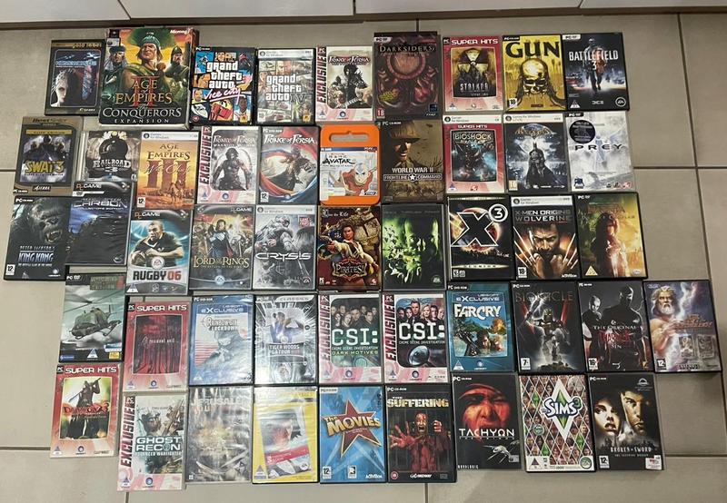 PC GAMES COLLECTION - 46 GAMES