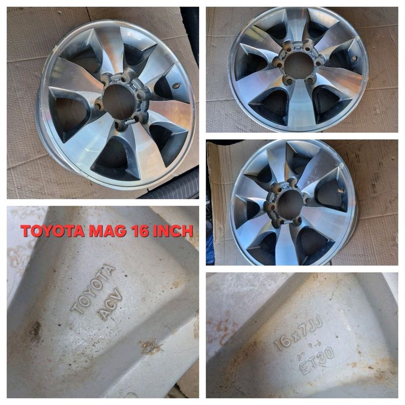 Toyota 16 Inch Mag - ONE ONLY