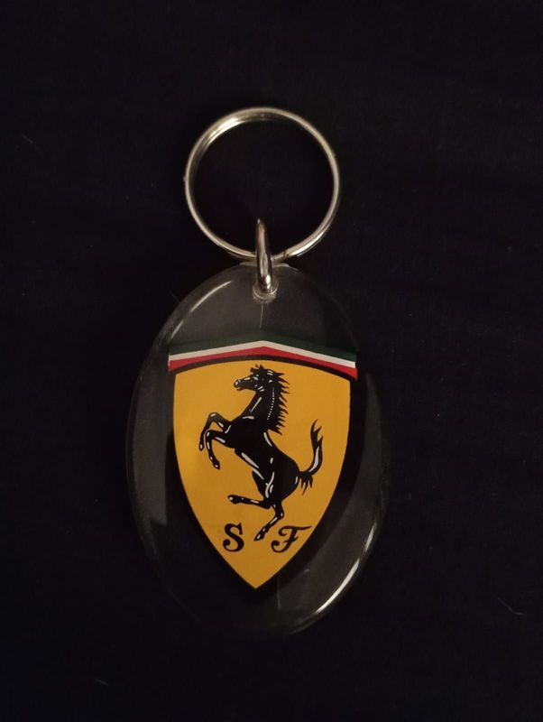 Vintage ferrari keyring