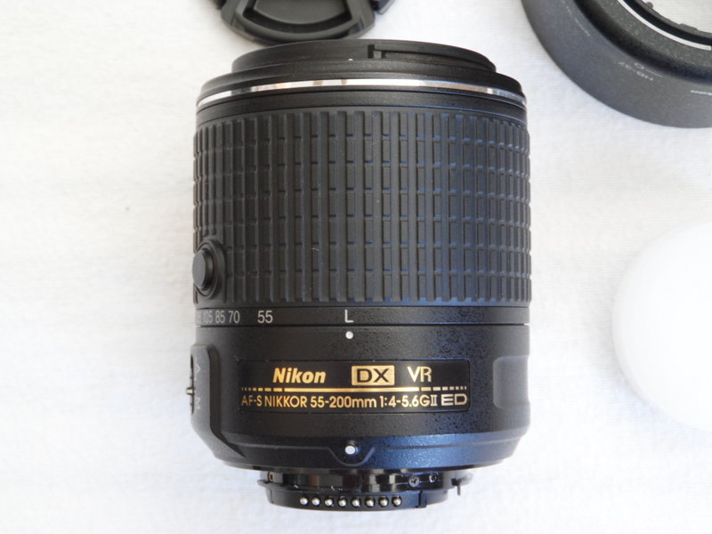 Nikon AF-S 55-200mm f/4-5.6 G II IF-ED DX VR Lens