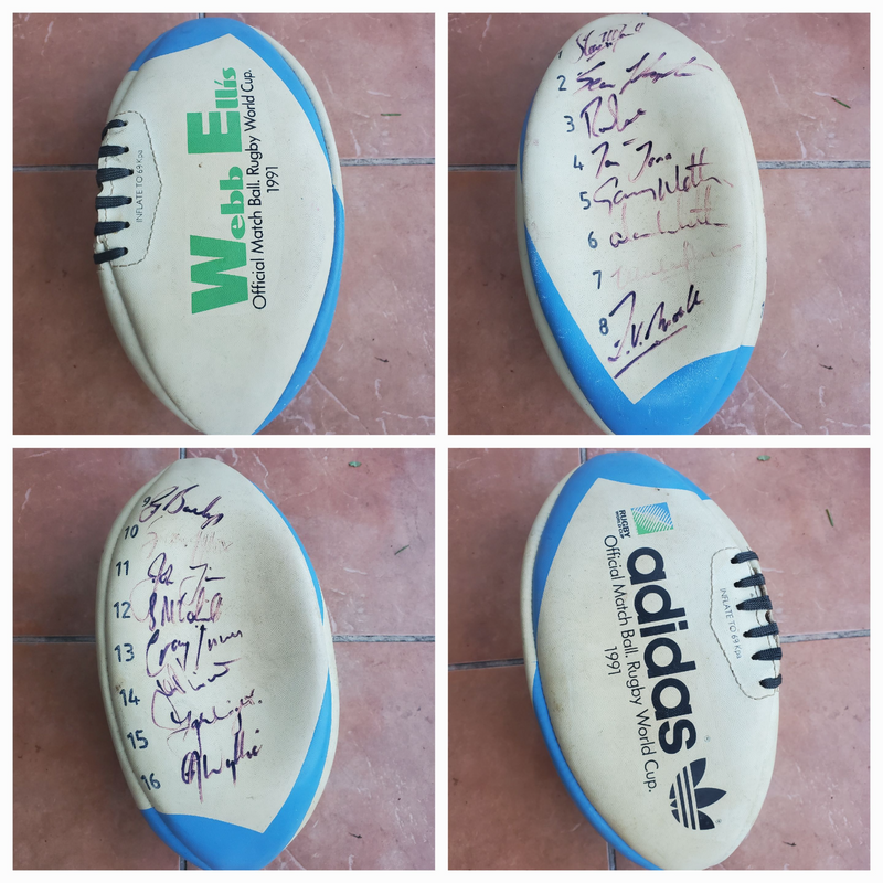 Webb Ellis 1991 Rugby Official Match Ball (Memorabilia)