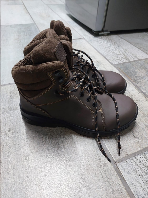 Bova Trax Safety Boots - Brown - Brand New