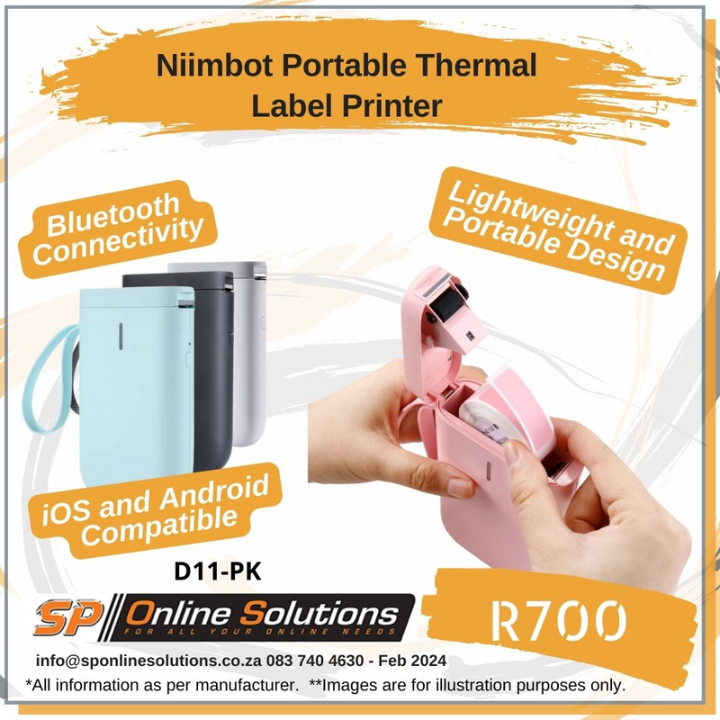 Niimbot Portable Thermal  Label Printer.