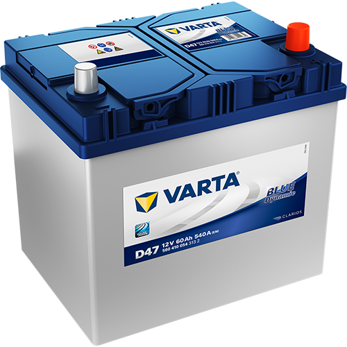 VARTA Blue D47H 12v 60Ah 649 Car Battery