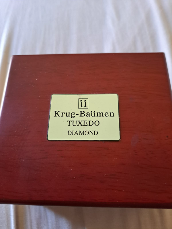 Krug Baumenn Tuxedo Diamond Watch