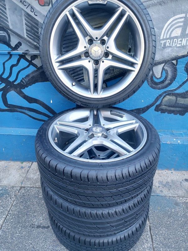 A Set of Rims And TYRES