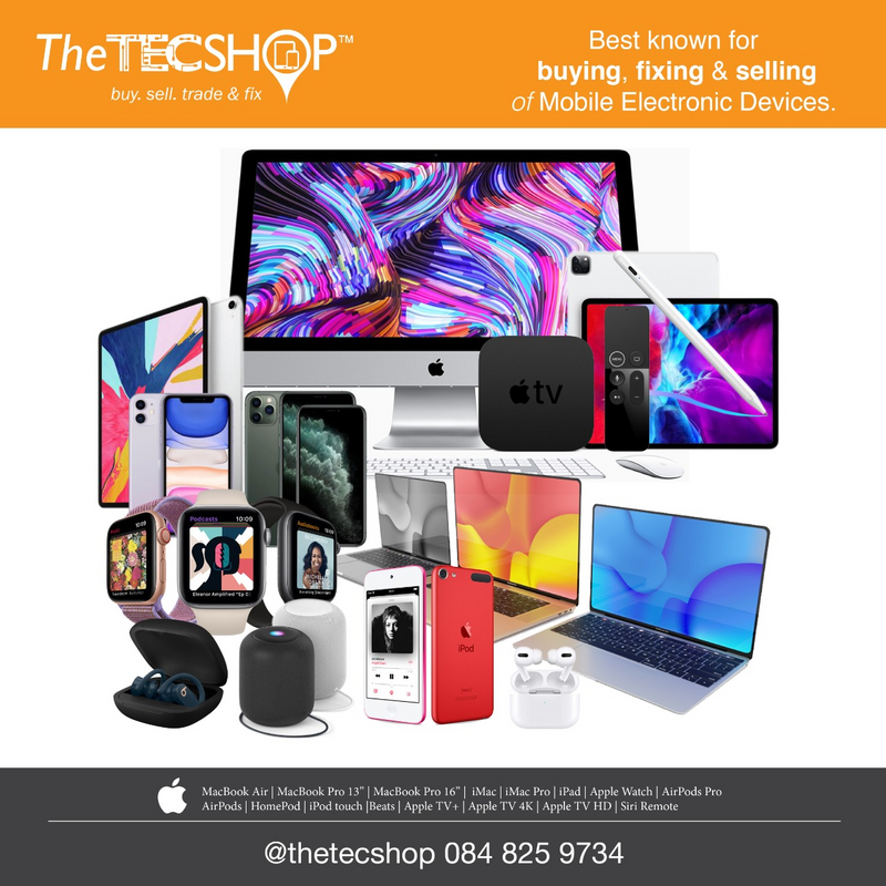Do You Have Any Apple Device for Sell? Bring It To The TecShop And Get The Best Cash Offer!!!