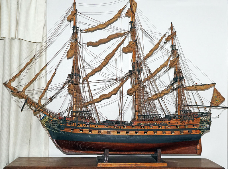 Sail Ship Model Wooden