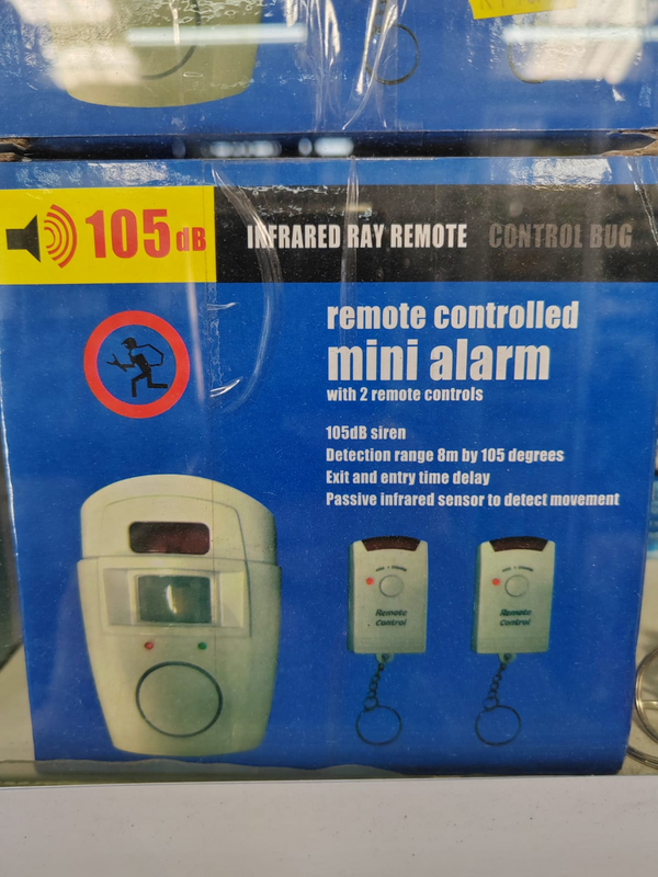 Remote Control Mini Alarm