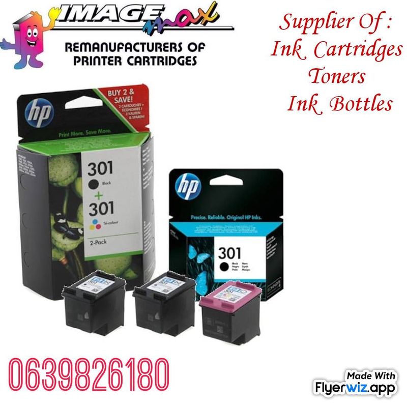 Ink cartridges and toners