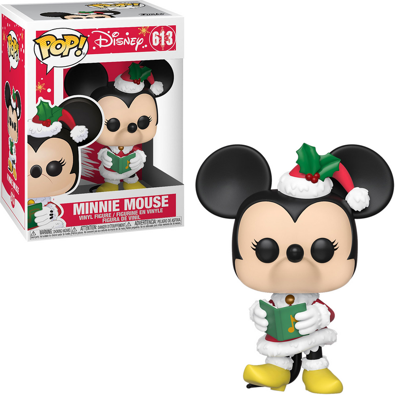 Funko Pop! Disney 613: Mickey Mouse - Holiday Minnie Mouse Vinyl Figure (new)