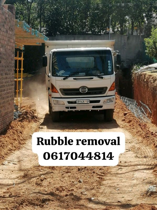 RUBBLE REMOVAL IN ALL AREAS
