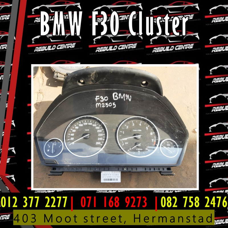 BMW F30 Cluster for sale.