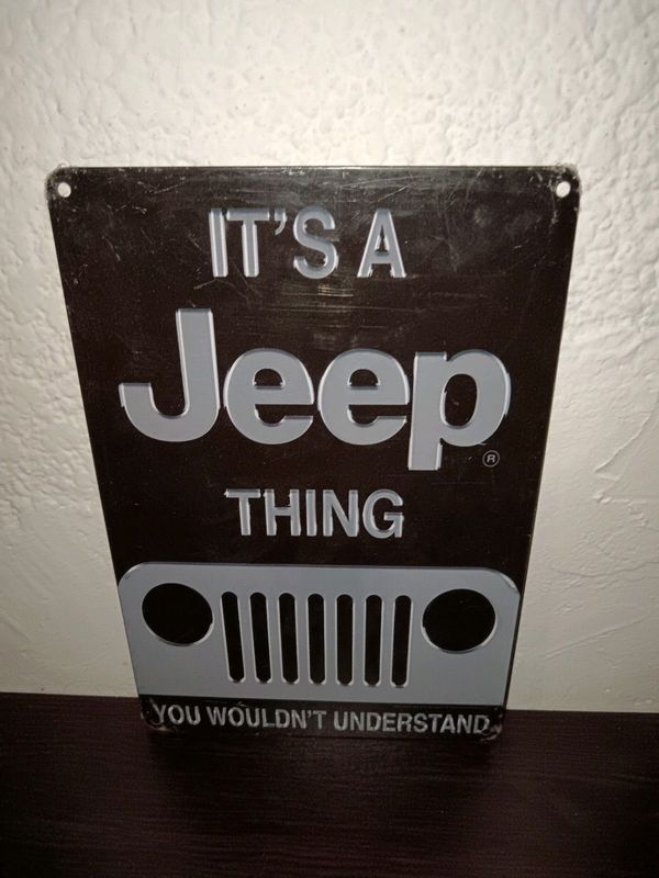 Jeep garage Sign