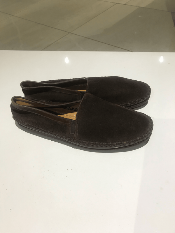 Bally suede loafers