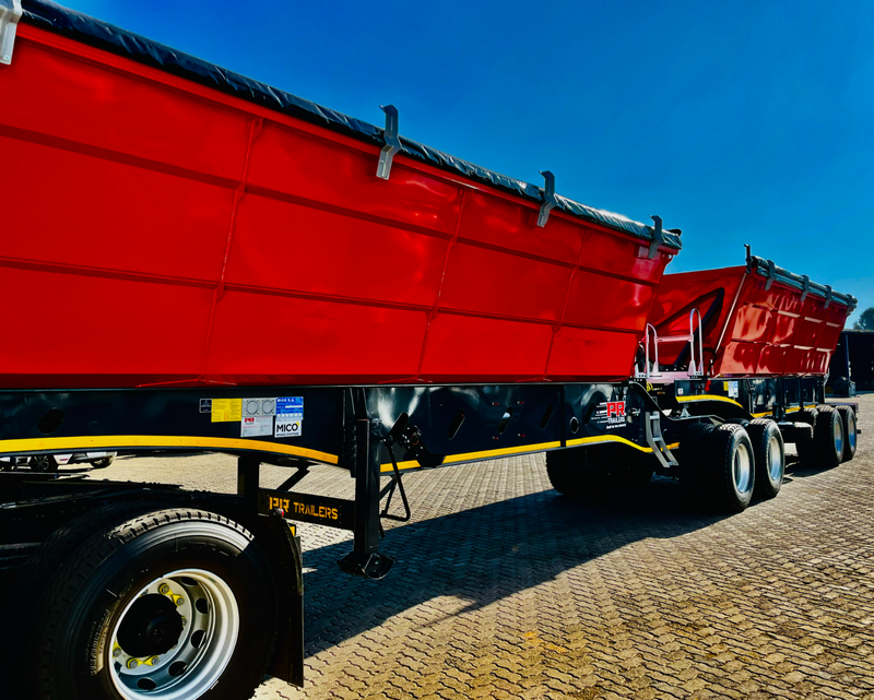 NEW PR Trailers Link side tippers