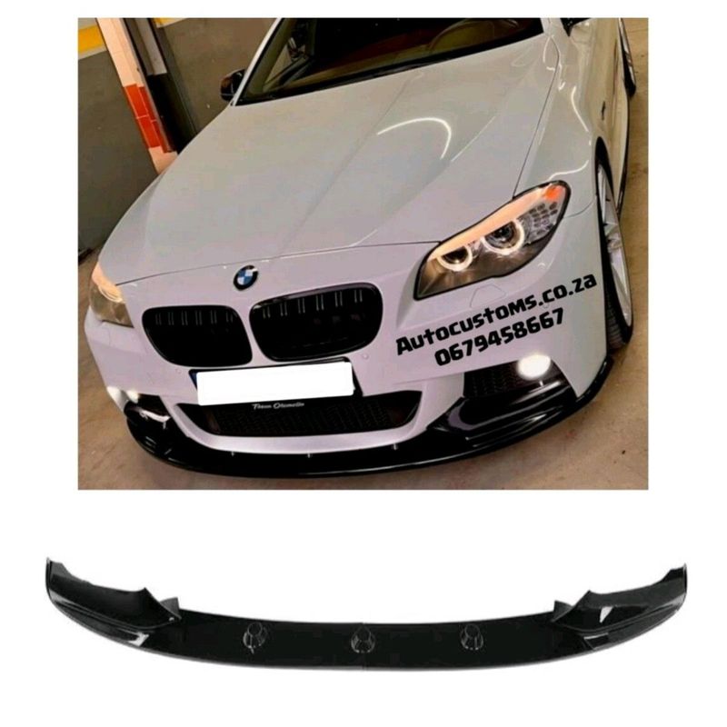 BMW F10 5 Series Front Lip With Splitters