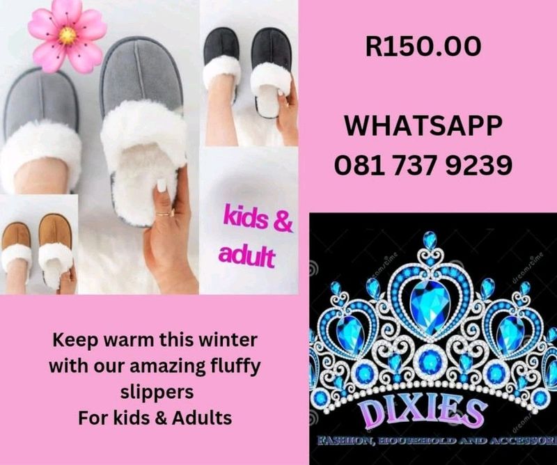 KIDS AND ADULT SLIPPERS