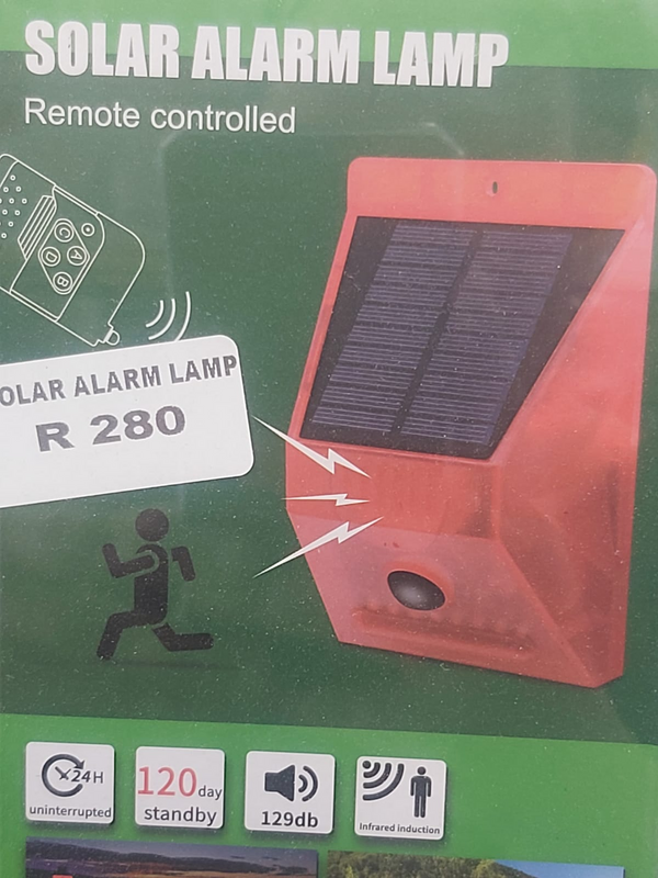 SOLAR ALARM LAMP