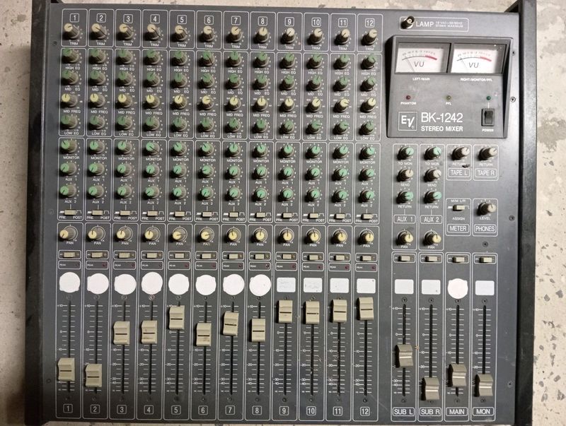 Electro-Voice BK-1242 12 Channel Stereo Mixer