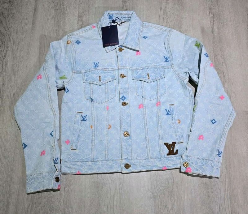 Monogram denim jacket ready to wear | l o u i s v u i t t o n