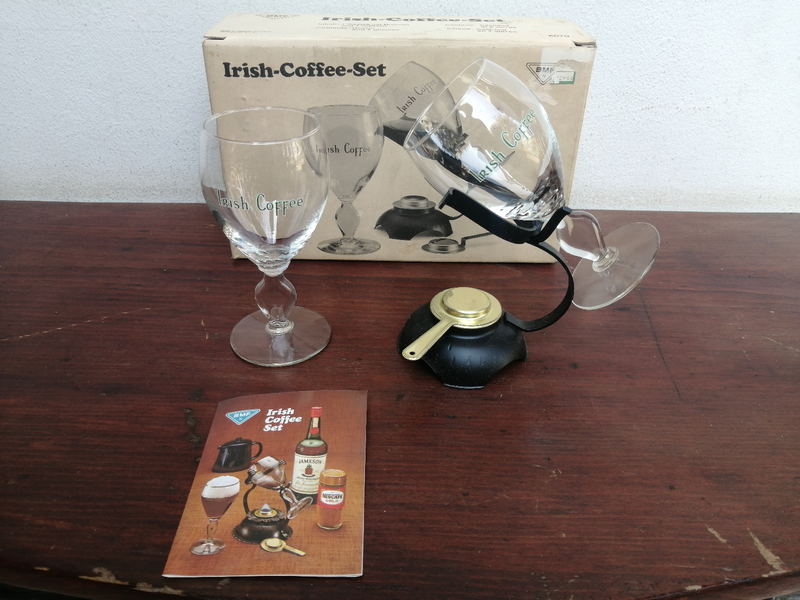 Beautiful Irish coffee set.