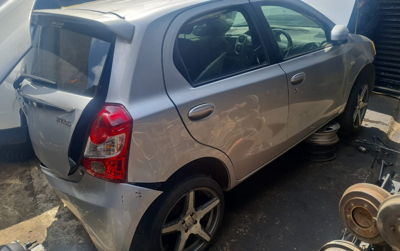 2010 Toyota Etios 1.5 Manual Stripping for spares