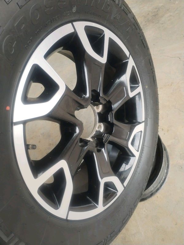 ONE 18Inch TOYOTA LEGEND 50 Magrim 6Hole &amp; Tyre 265 /60R18 On Sale.