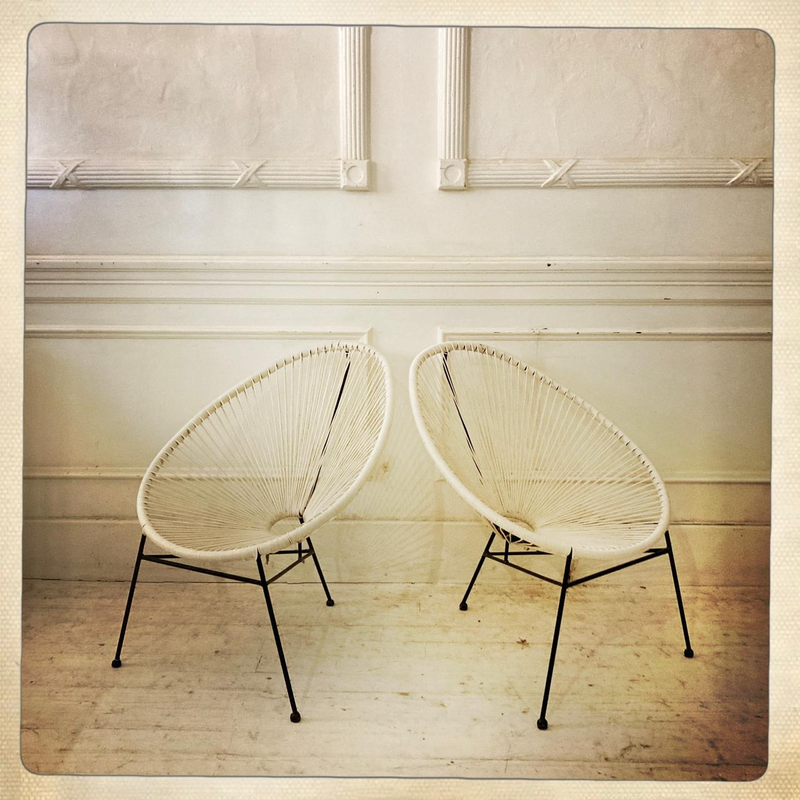 Patio chairs - R1250 each or R2400 per pair