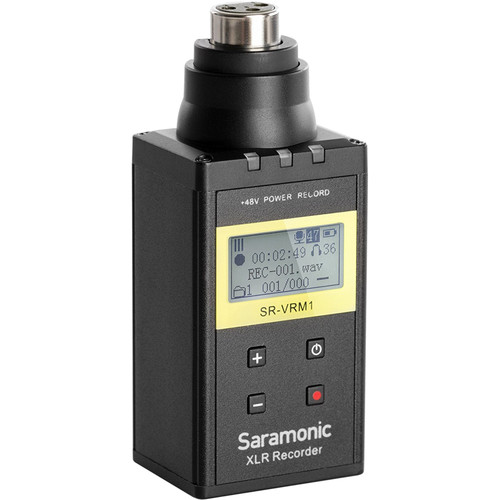 Saramonic SR-VRM1 Plug-On Linear PCM Recorder for XLR Microphones