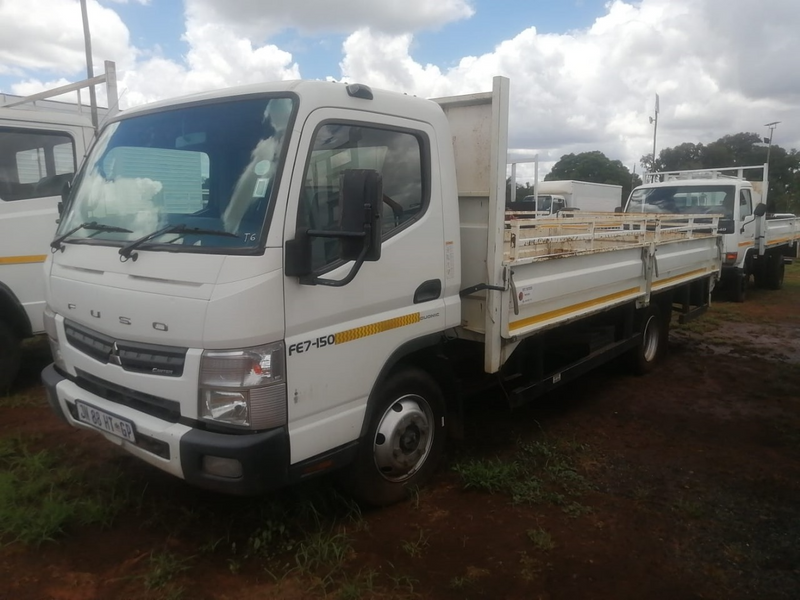 2016   FUSO FE7-150 (AUTO) DROPSIDE TRUCK FOR SALE (T80)