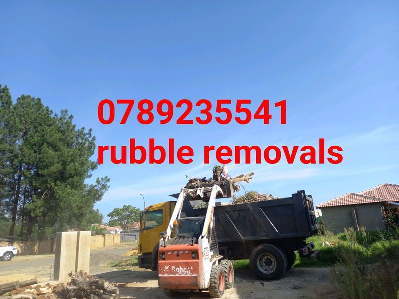 Rubble removal services available