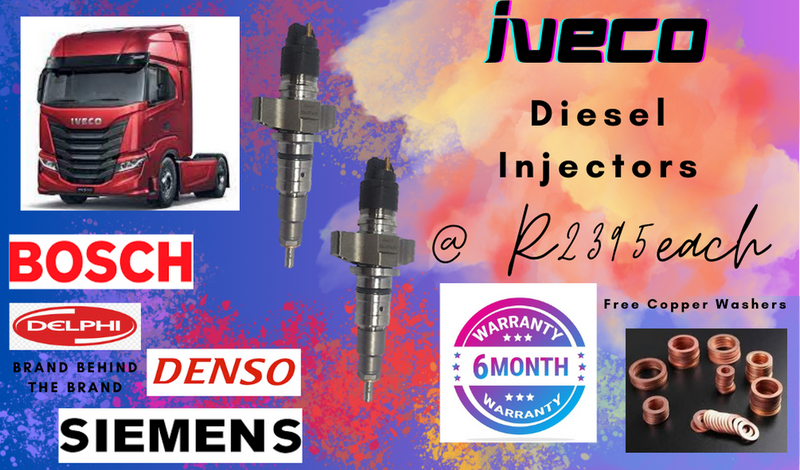 IVECO DIESEL INJECTORS/ WE RECON AND SELL ON EXCHANGE