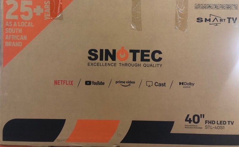 TV’s Dealer: SINOTEC 40” SMART EDGELESS FULL HD LED WITH WARRANTY