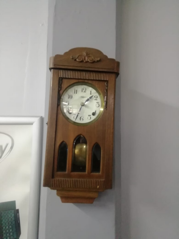 Wall grandfather clock