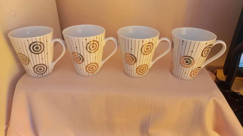 Coffee Mugs x 4