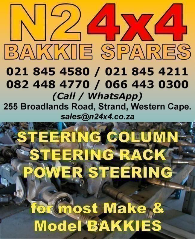 Steering column Steering rack and Power Steering Parts for most Make &amp; Model BAKKIES |op|47