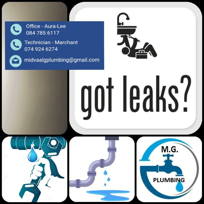 Water leak repairs in Midvaal