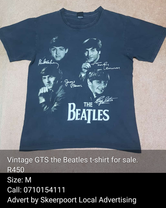 Vintage GTS the Beatles t-shirt for sale