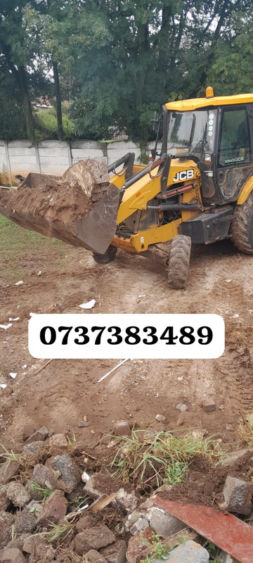 Rubble removal and tlb hire